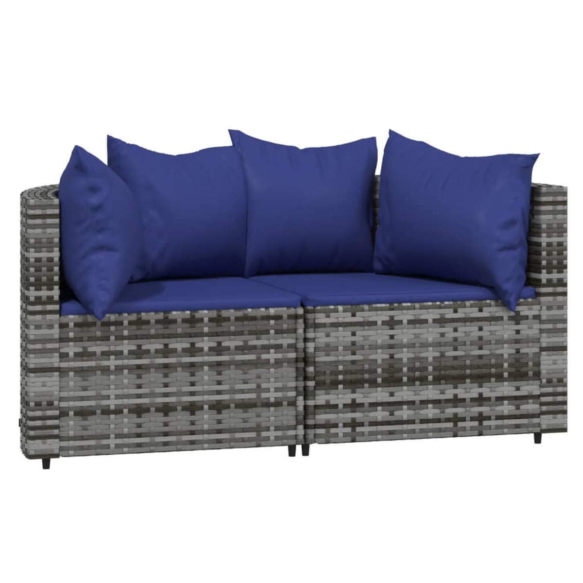 319854 Grau Gartensofa, VIDAXL