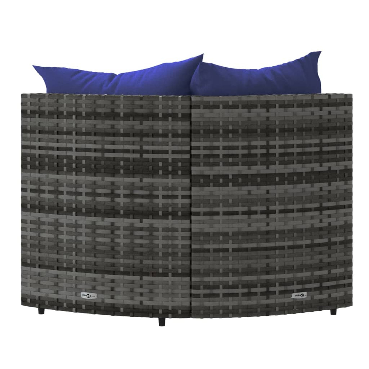 319854 Grau Gartensofa, VIDAXL