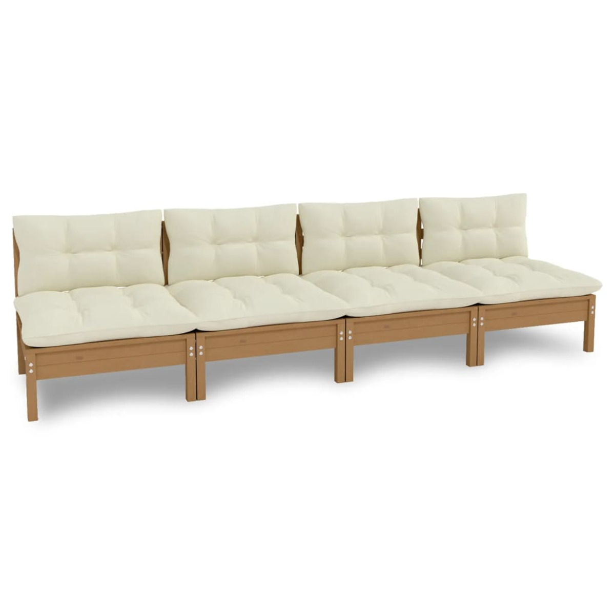 Braun VIDAXL Gartensofa, 3096127