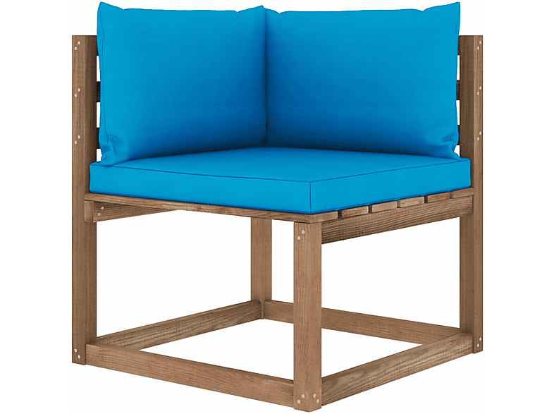 Gartensofa, Braun 3067240 VIDAXL