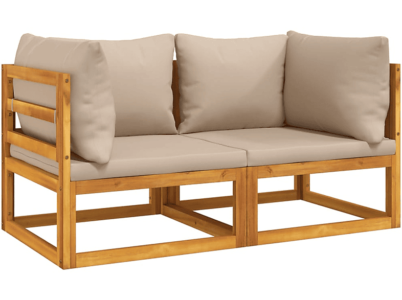 VIDAXL 360000 Gartensofa, Braun MediaMarkt