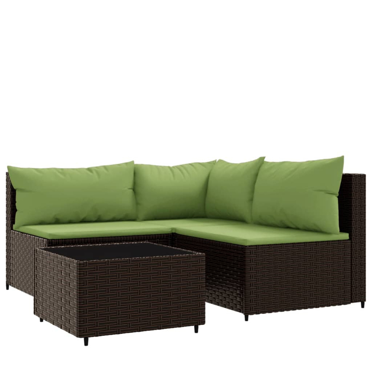 VIDAXL 319829 Gartensofa, Braun