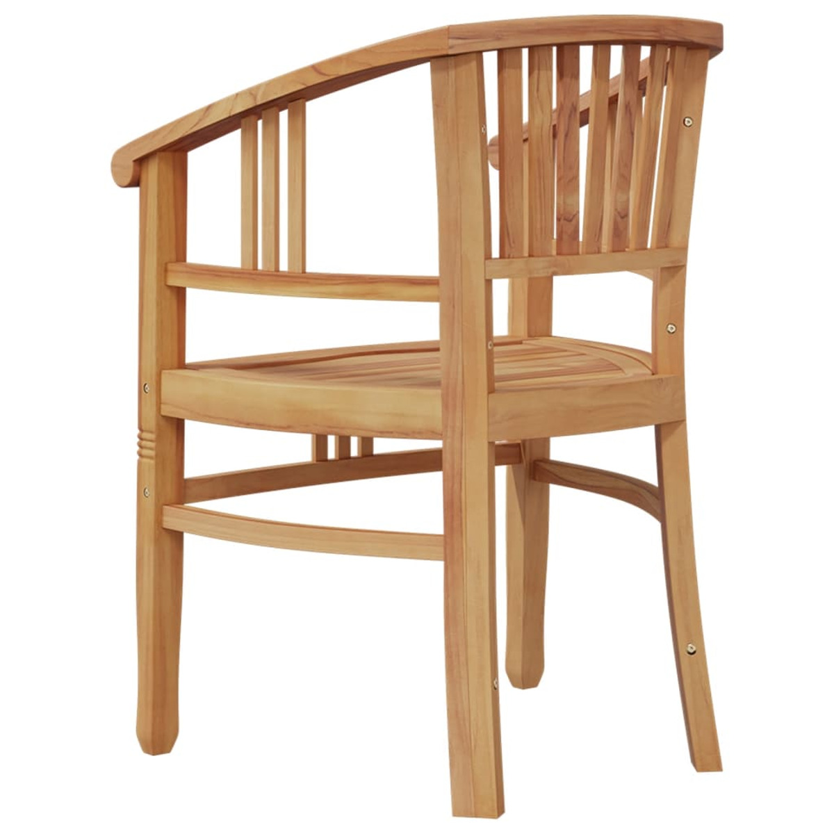 VIDAXL 3155753 Gartentisch- und Holzfarbe Stuhlset