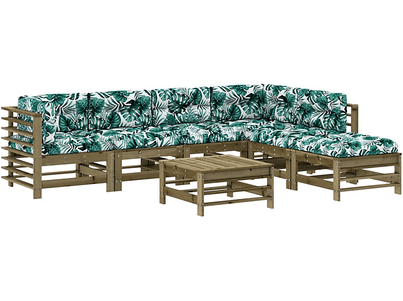 VIDAXL 3185982 Gartentisch- und Stuhlset, Mehrfarbig | Gartenmöbel Sets