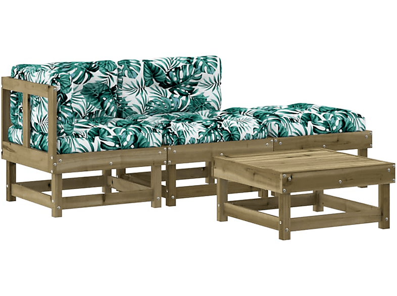 VIDAXL 3186017 Gartentisch- und Stuhlset, Mehrfarbig | Gartenmöbel Sets
