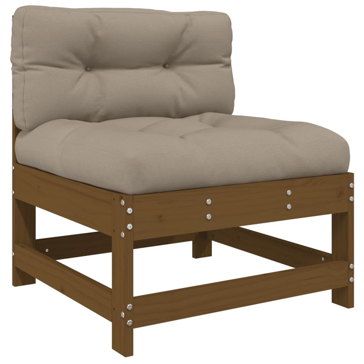 VIDAXL Gartensofa, Honigbraun 825579