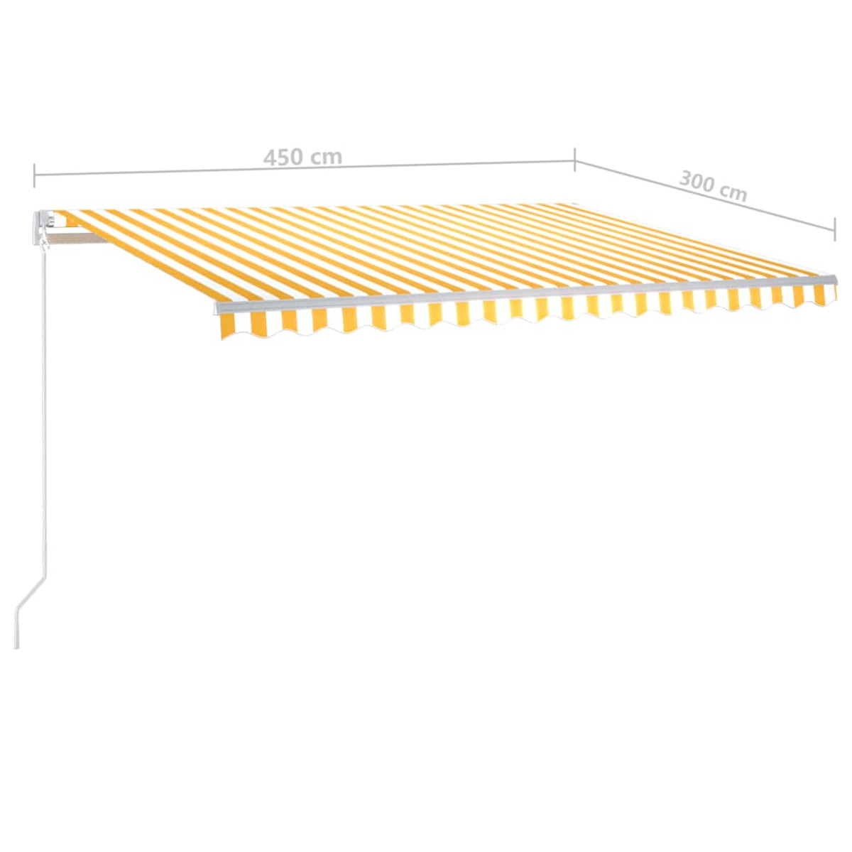 Gelb VIDAXL Markise, 3069973