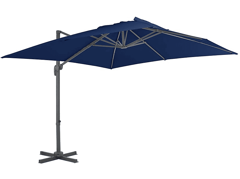 47002 Blau VIDAXL Sonnenschirm,