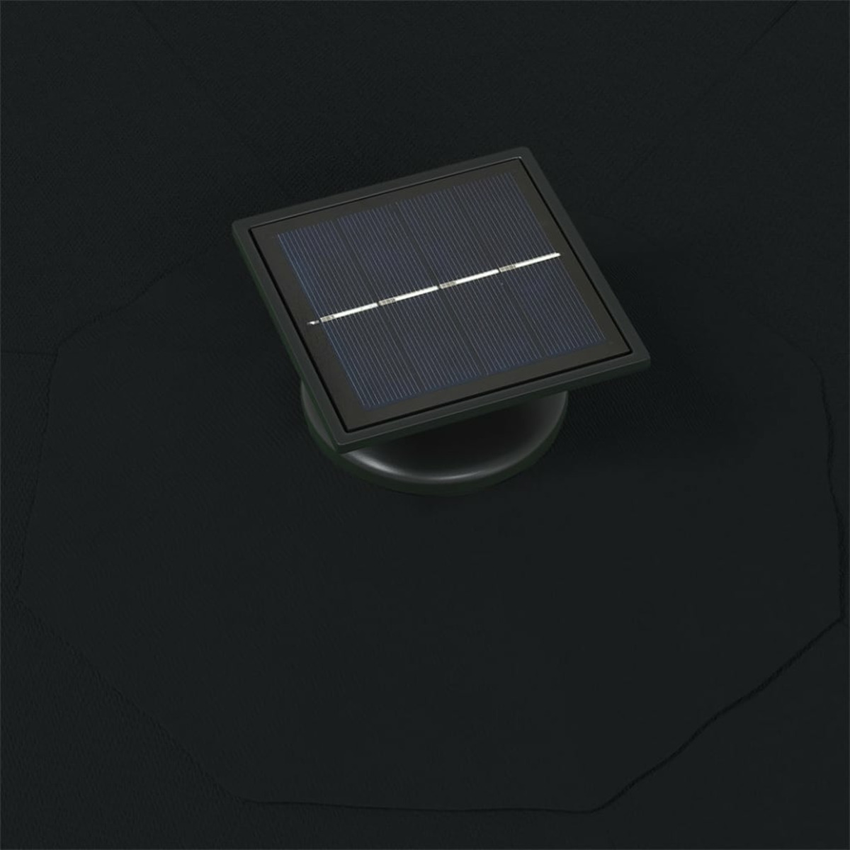 VIDAXL Sonnenschirm, Schwarz 312528