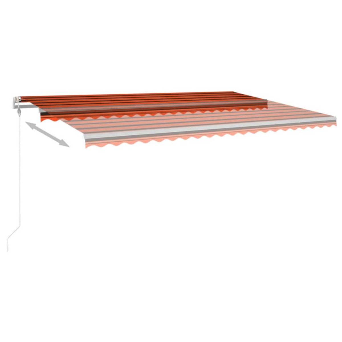 Markise, VIDAXL Orange 3069035