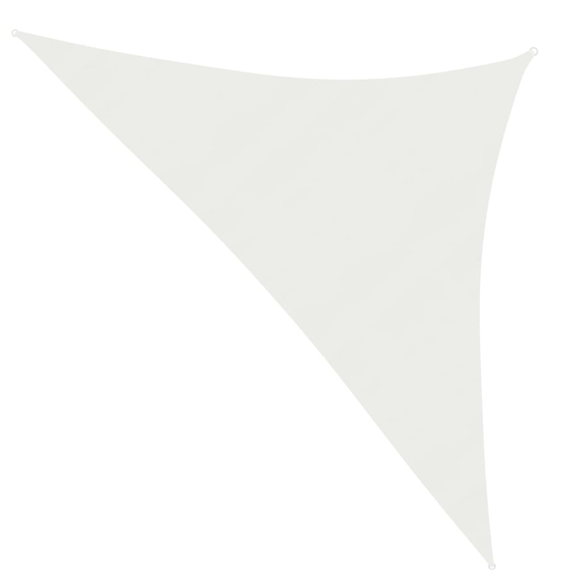 Sonnensegel Polar, Weiß – Markisenfuß Für Terrasse Und Garten