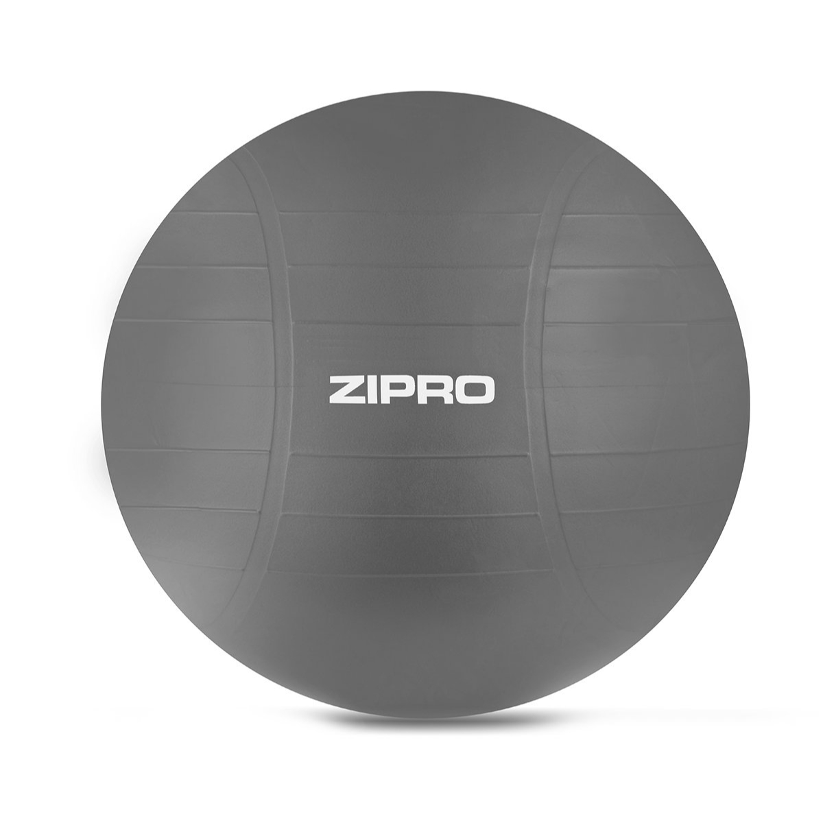 65 Anti-Burst Premium Gymnastikball, ZIPRO Grau cm