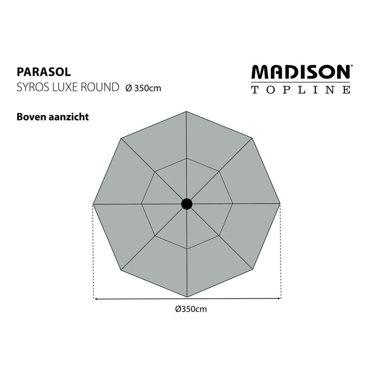 MADISON 418794 Sonnenschirm, Nicht verfügbar