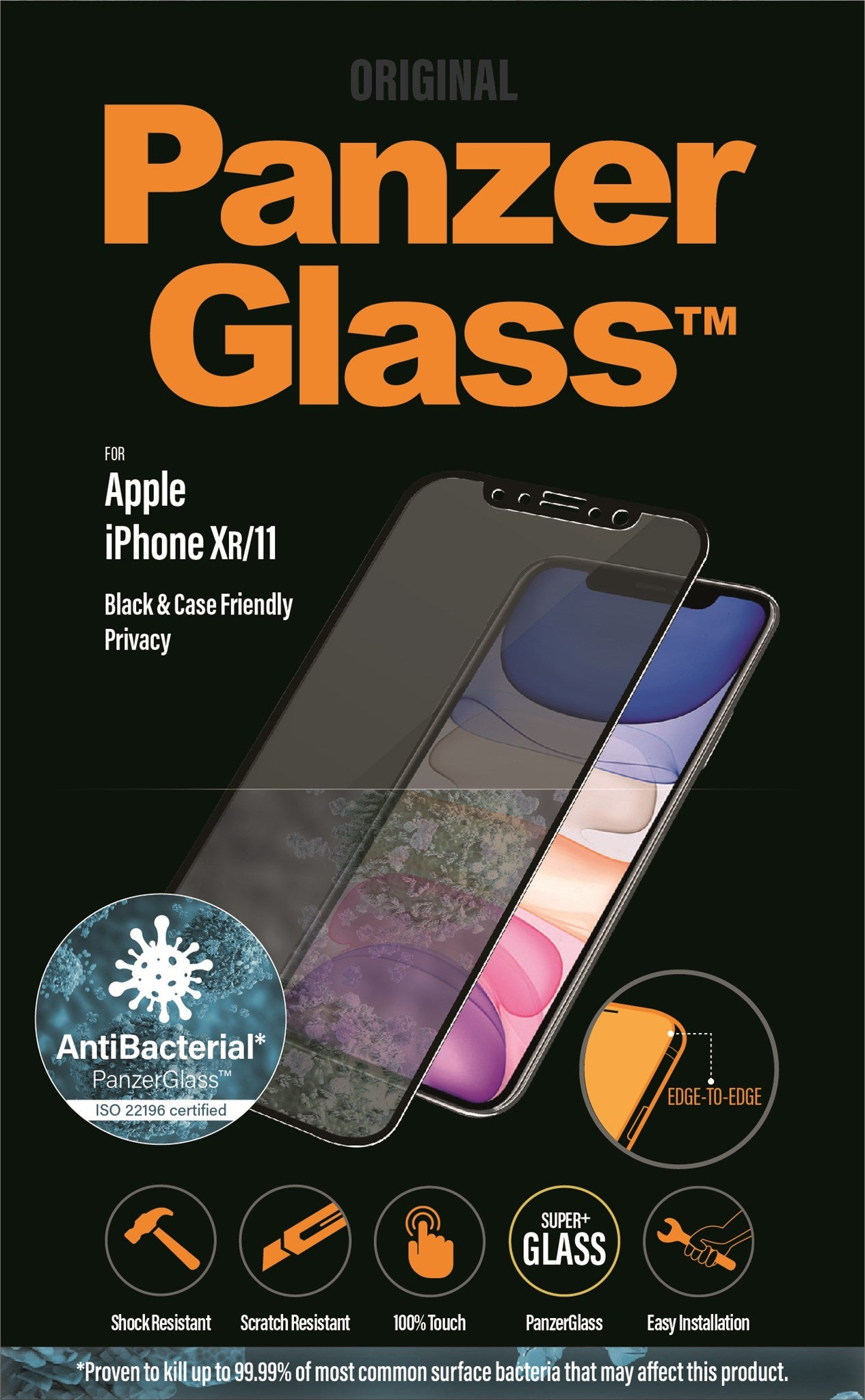 PANZERGLASS PZ-P2665 Display protection(für APPLE XR/11) iPhone