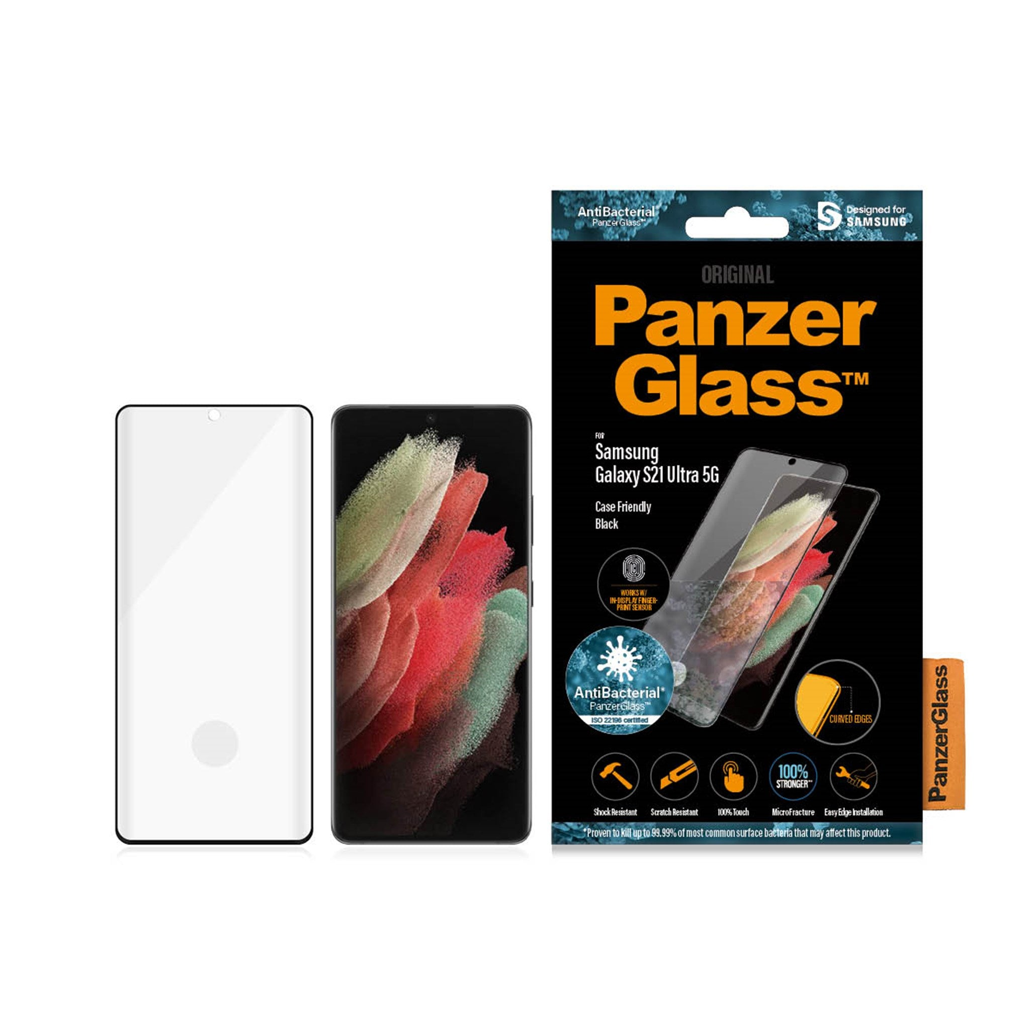 PANZERGLASS Displayschutz(für 5G) Ultra S21 SAMSUNG PZ-7258 Galaxy