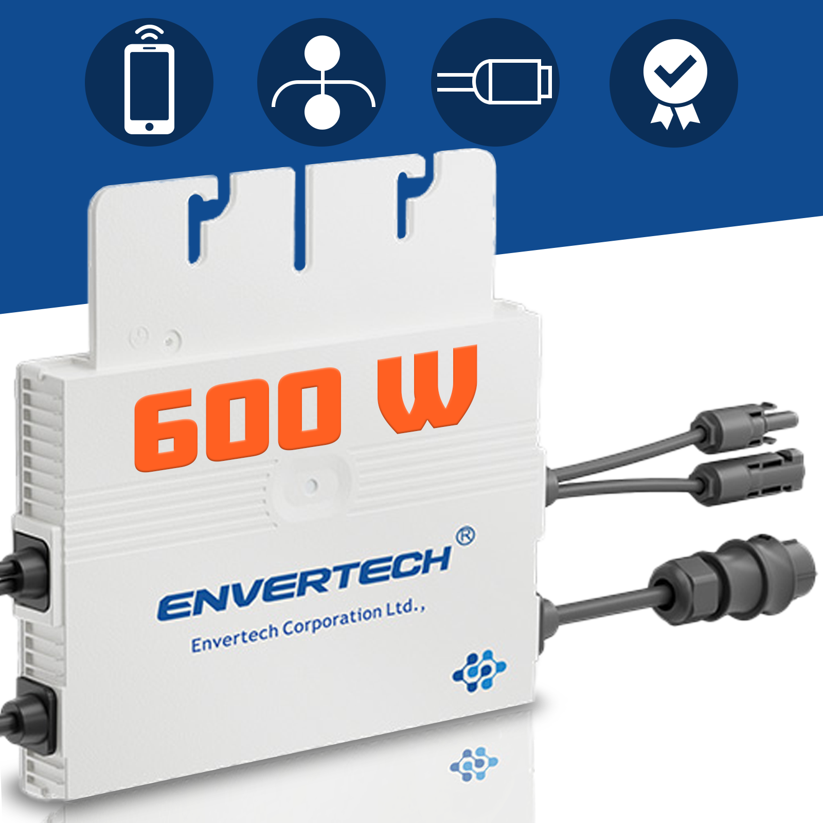 VENDOMNIA Envertech EVT560 Wechselrichter