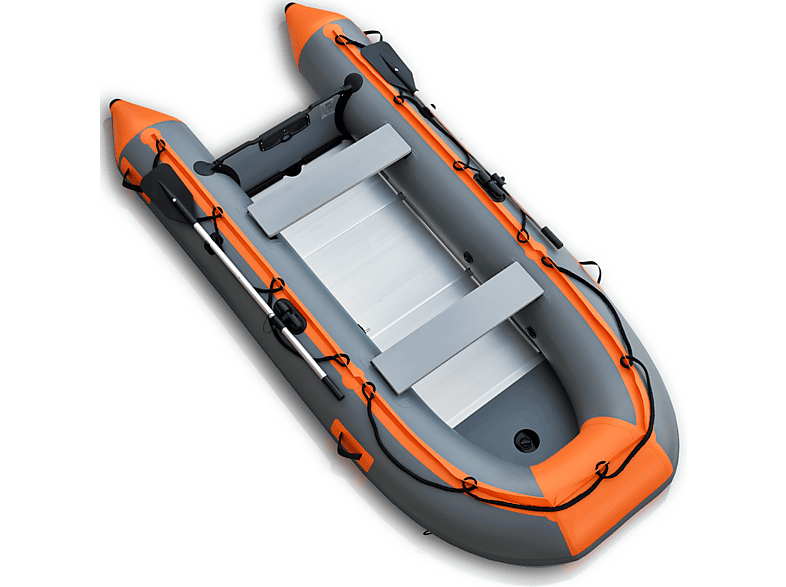 Paddelboot Orange VENDOMNIA Schlauchboot,