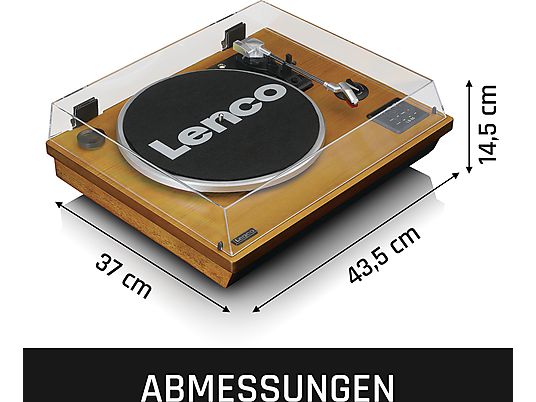 LENCO LS-55WA Platenspeler Hout