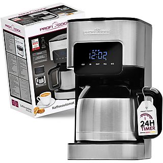 PROFICOOK PC-KA 1191 Kaffeemaschine Silber