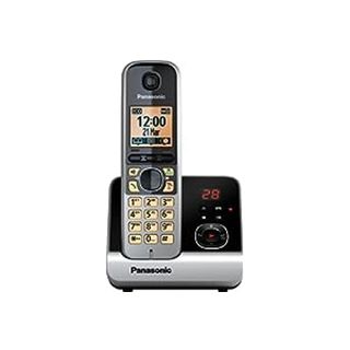 Teléfono inalámbrico - PANASONIC KX-TG6721GB, RDSI, Negro