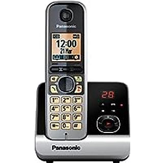 Teléfono inalámbrico - PANASONIC KX-TG6721GB, RDSI, Negro