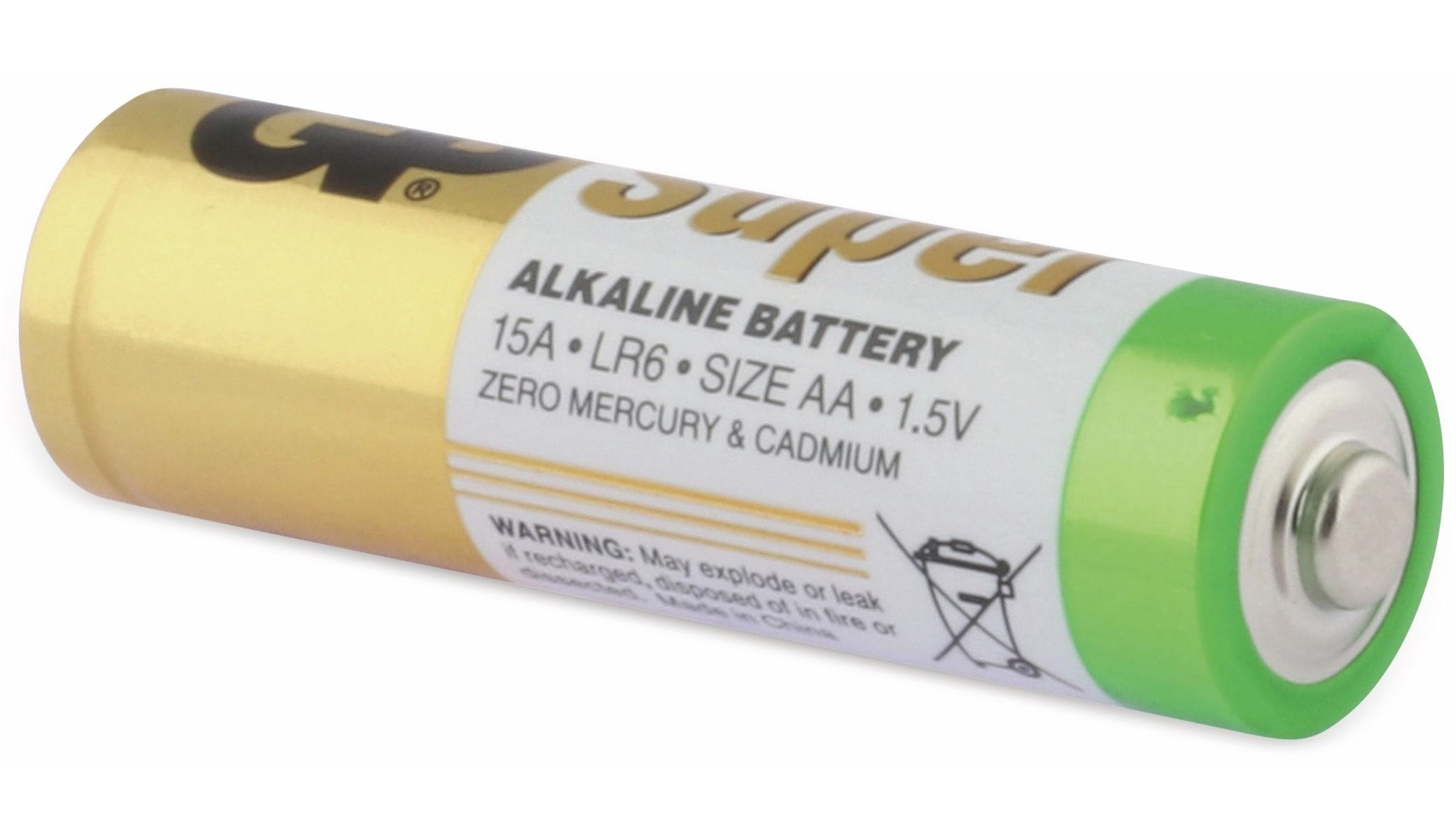 GP Mignon-Batterie-Set SUPER Alkaline, 8 Alkaline Stück Batterien