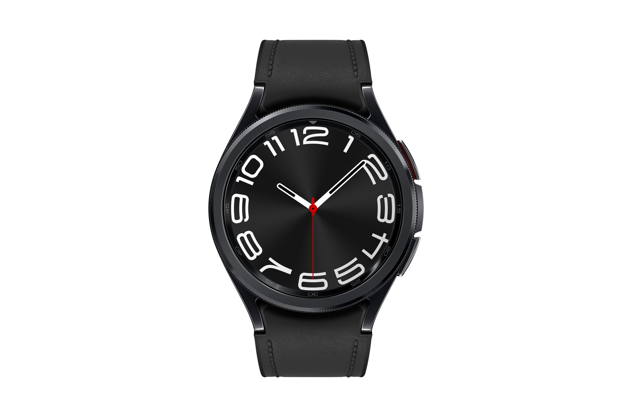 Classic NEU Edelstahl 20 SAMSUNG Galaxy mm, Model EU Black Smartwatch 43mm Watch 6 Breite: Kunstleder,