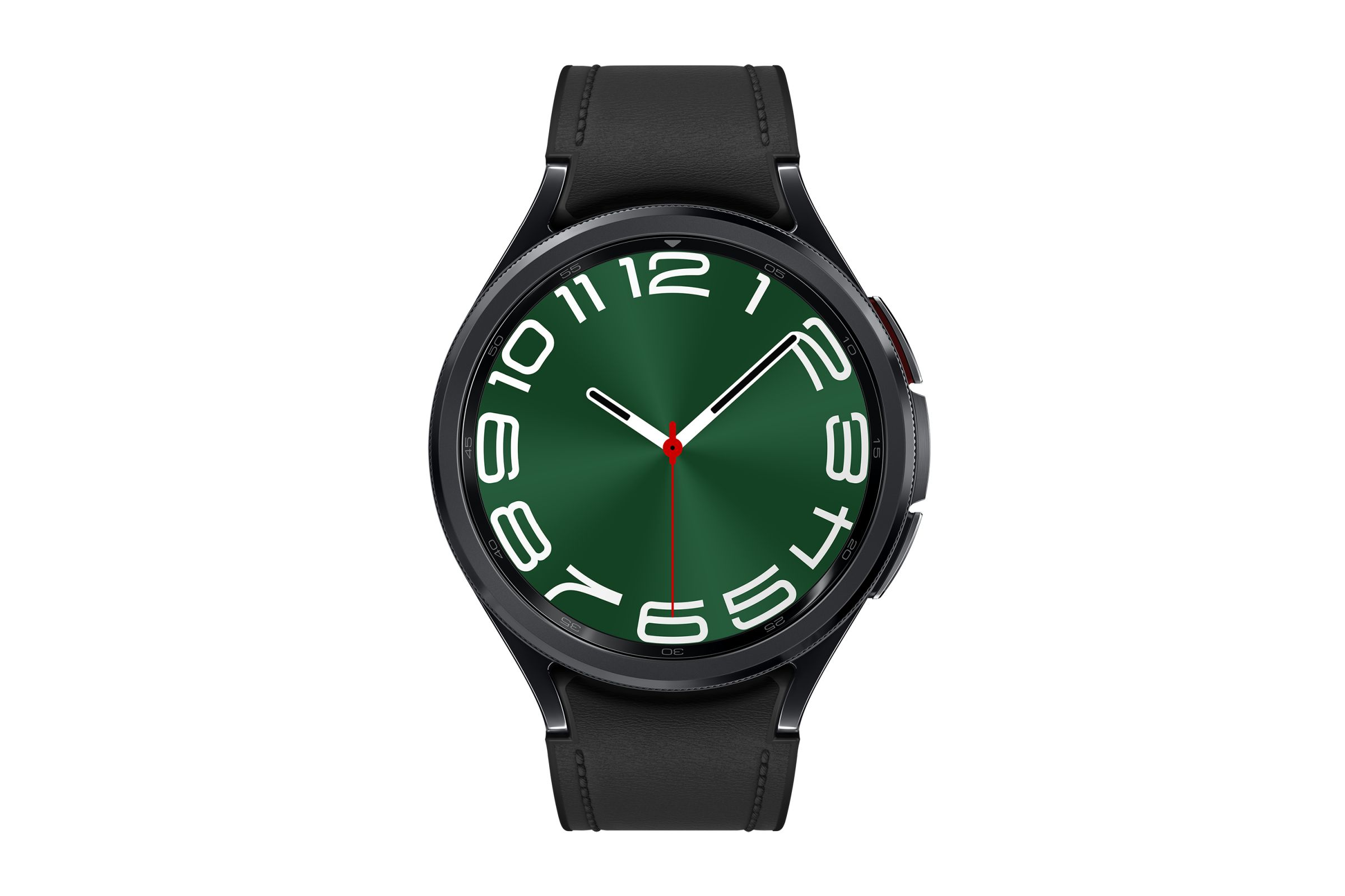 Kunstleder, Smartwatch Classic 47mm mm, Watch EU Edelstahl Breite: Galaxy NEU SAMSUNG Model 20 Black 6