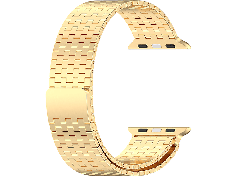 INF Ersatz-Magnetverschluss aus Edelstahl für Apple Watch-Armband 38/40/41, Ersatzarmband, Apple, Watch Band 38/40/41 mm, Gold