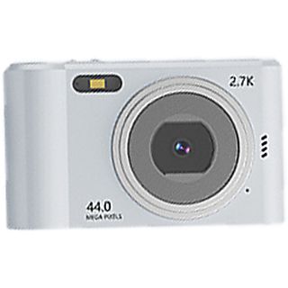 Cámara digital - SYNTEK Cámara HD Cámara digital portátil de viaje diario 8x Zoom Smart Camera, 1 megapixel, blanco