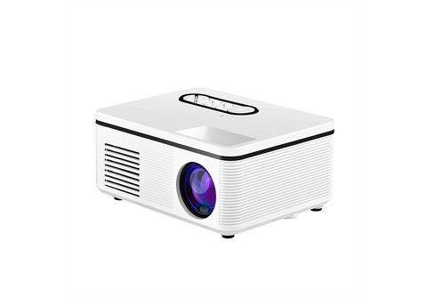 Proyector - Proyector LED Mini proyector portátil 1080P HD Home Projection  SYNTEK, 1920 x 1080 píxeles, HD, Blanco
