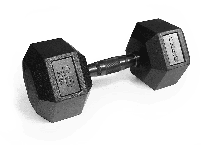 ZIPRO HEX 15 Schwarz kg Gymnastikhantel, 1 x