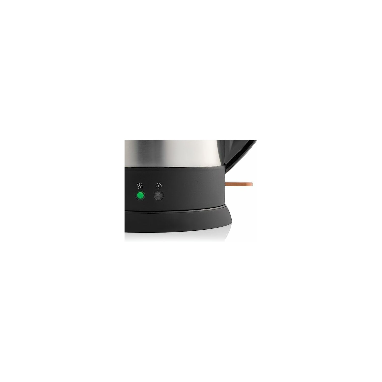 ARZUM Lux Inox Silber-Schwarz Kaffeemaschine Teemaschine