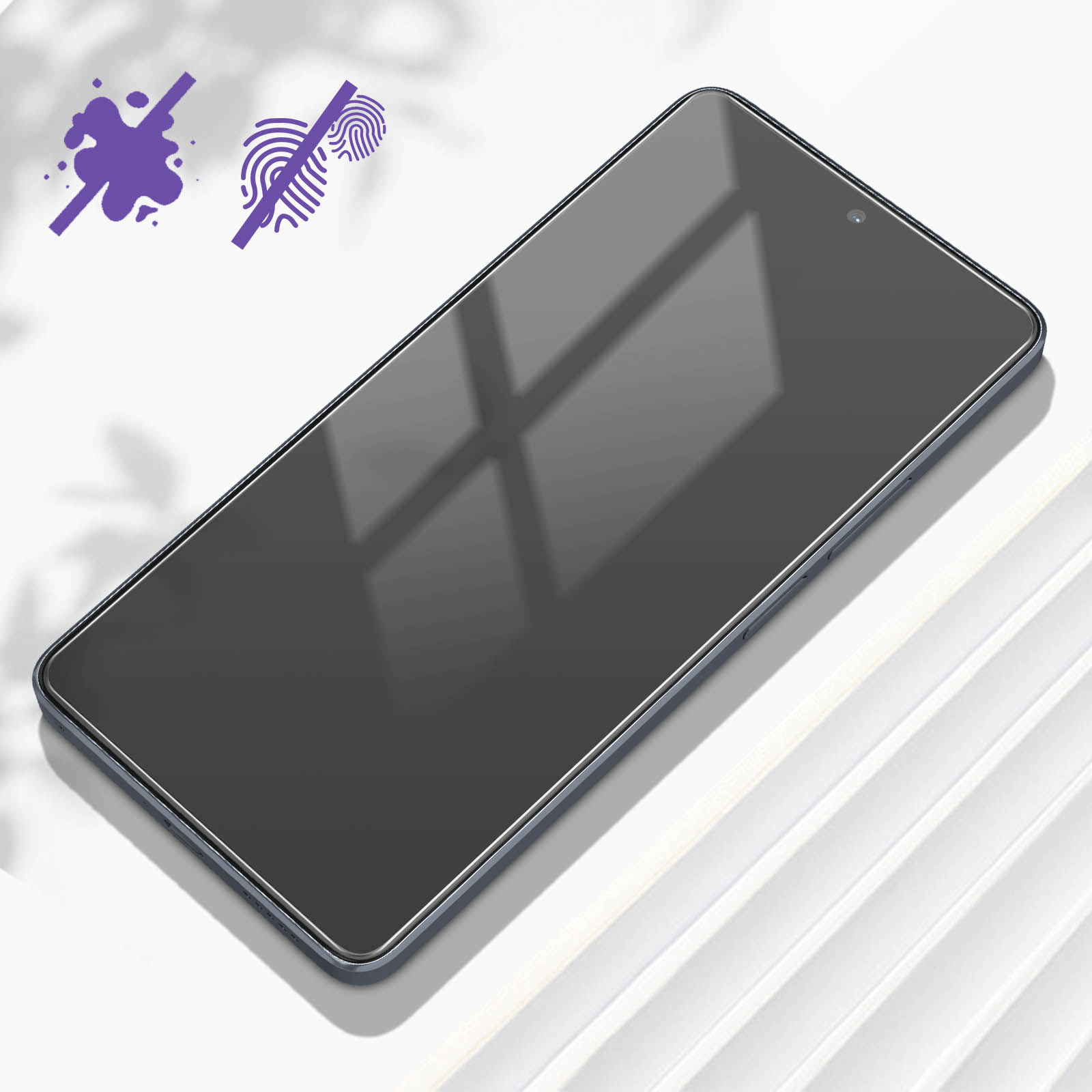 AVIZAR 9H Härtegrad F5) Xiaomi Poco Glas-Folien(für