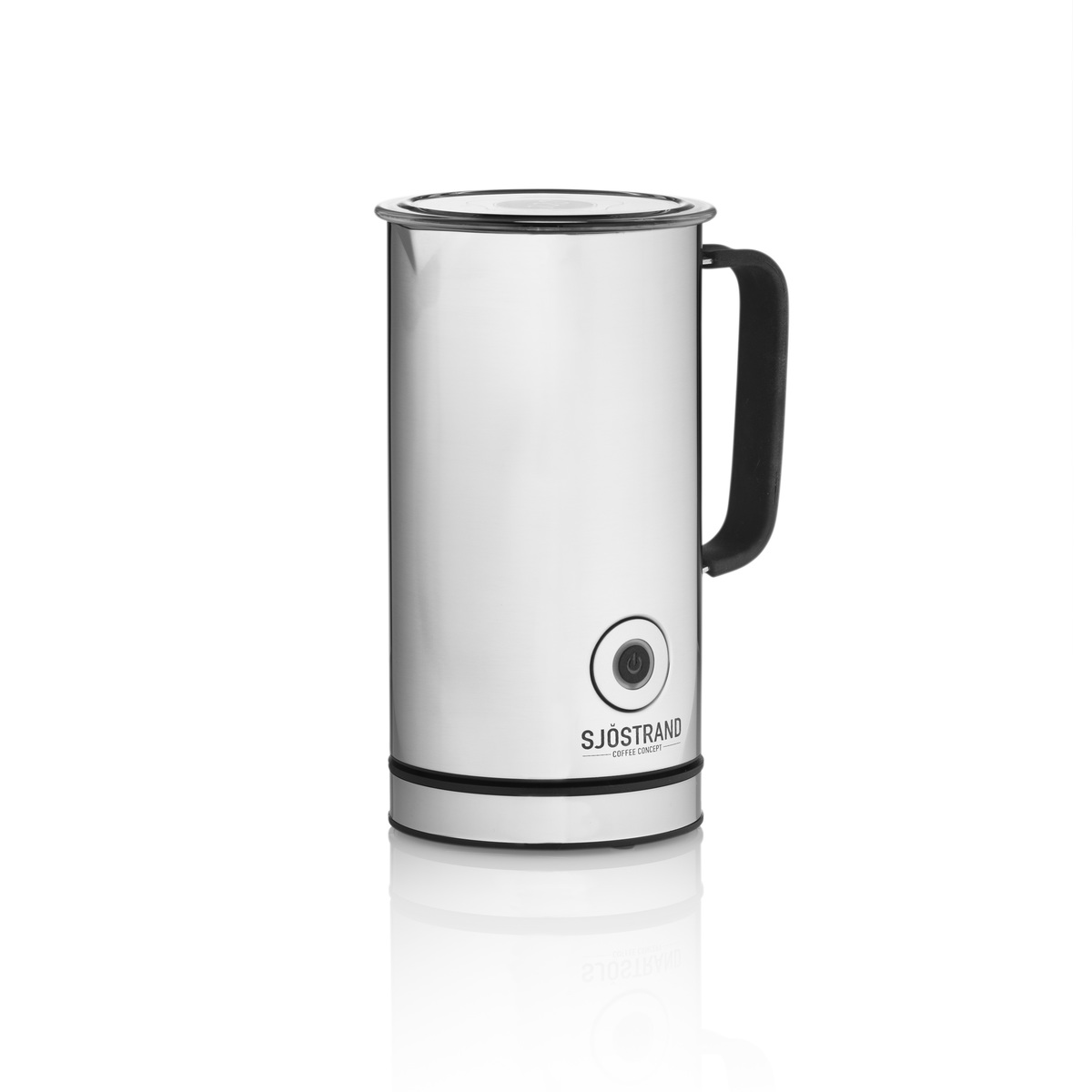 Kaffeemaschine, Edelstahl automatisch antihaftbeschichtet, SJÖSTRAND Silber, Concept 5 Sjöstrand Milchaufschäumer elektrisch Volt Coffee