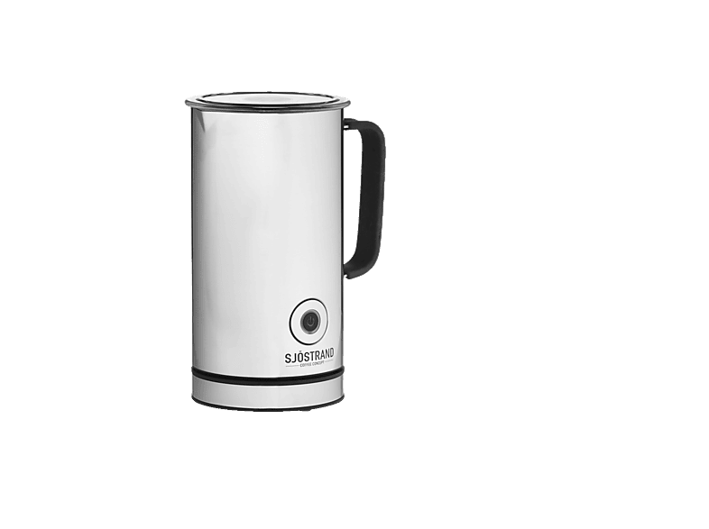 Concept automatisch SJÖSTRAND Kaffeemaschine, Coffee Volt elektrisch Edelstahl 5 Milchaufschäumer Silber, Sjöstrand antihaftbeschichtet,