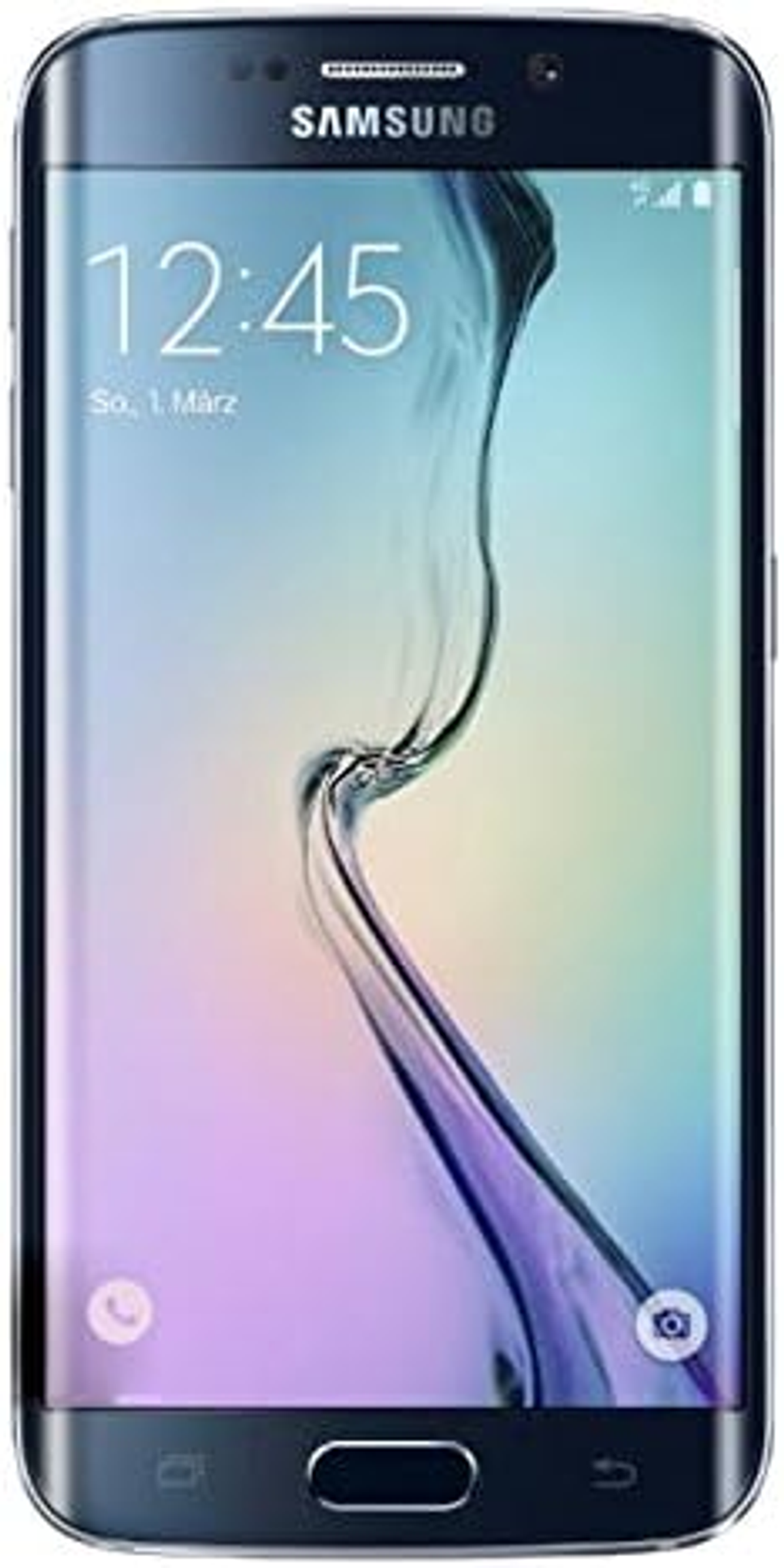 SAMSUNG Galaxy S6 edge SM-G925F, Negro, Móvil Android, 32 GB, 3 GB RAM, 5,1 " Super AMOLED, Samsung Exynos, 7 Octa 7420, 2600 mAh