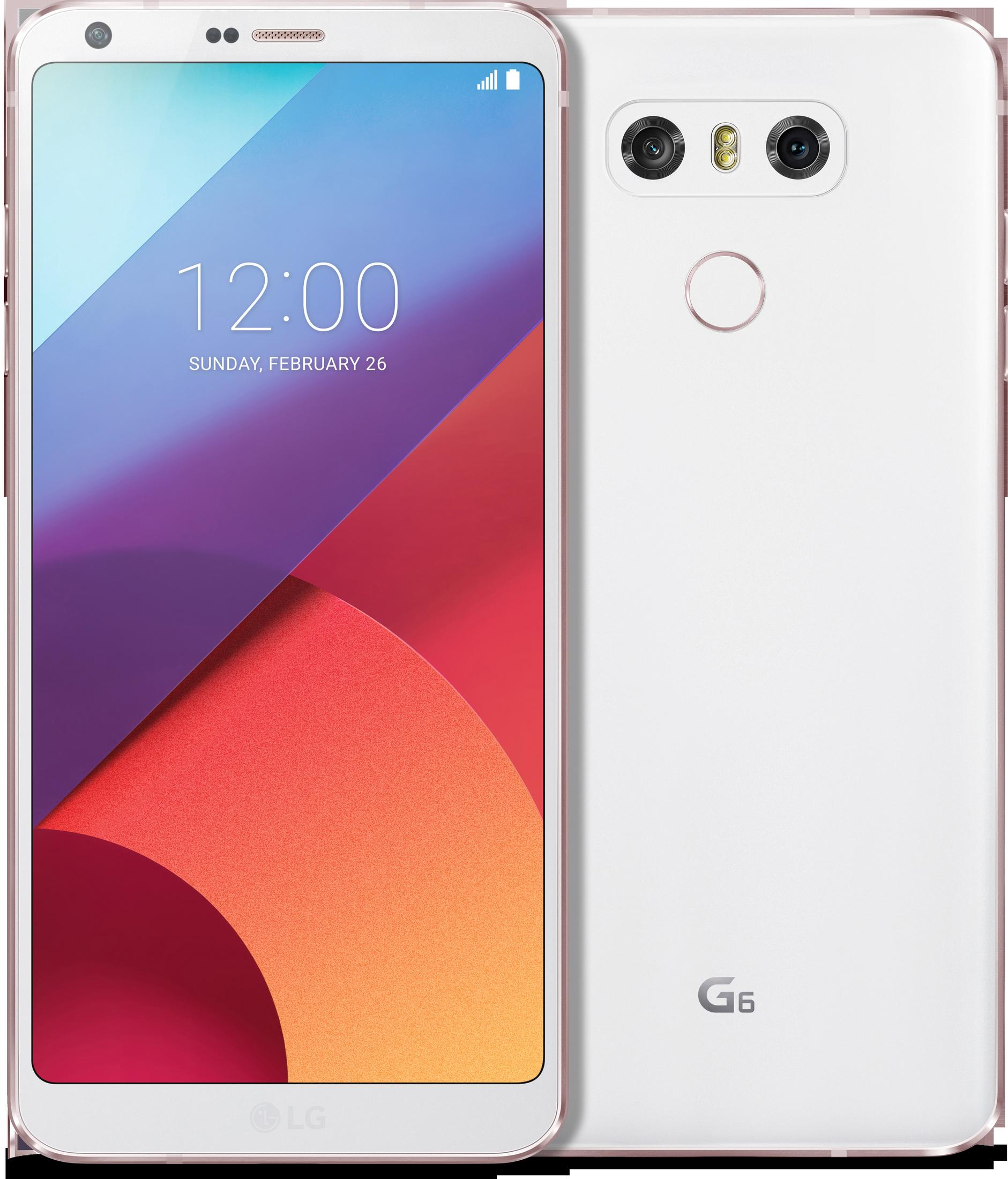 LG G6 WHITE 32 GB Weiß