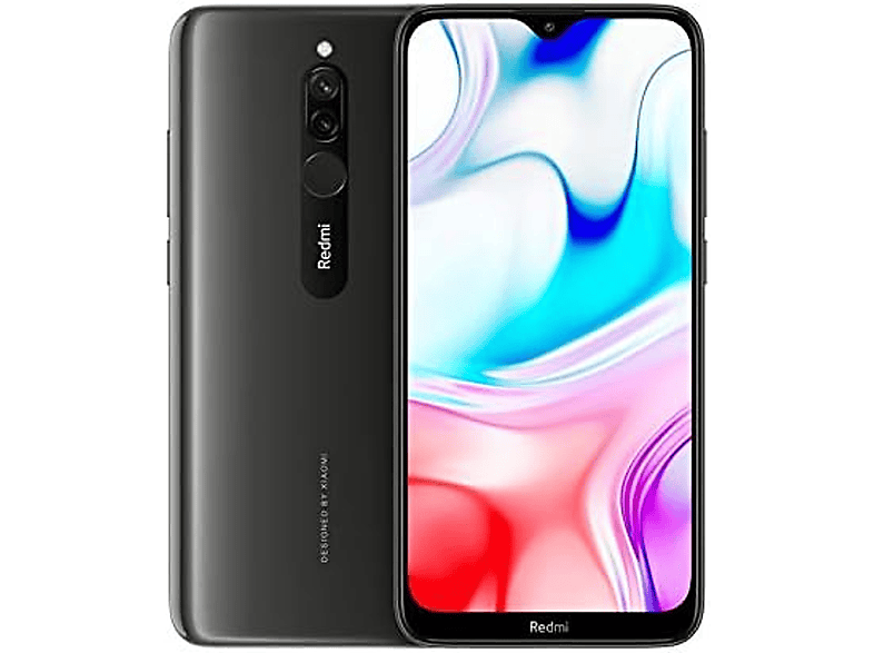 XIAOMI REDMI 8 64GB+4GB ONYX Onyx Dual BLACK SIM Black GB 64