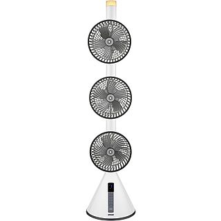 Ventilador de pie - UNOLD 230.126, 18 W, 7 velocidades, Blanco