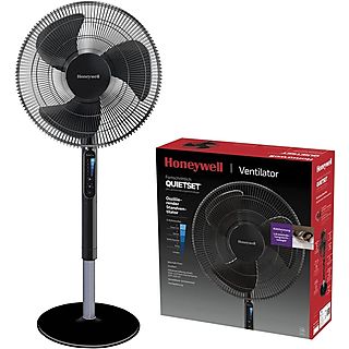 Ventilador de pie - HONEYWELL HSF600BE4, 40 W, 5 velocidades, Negro