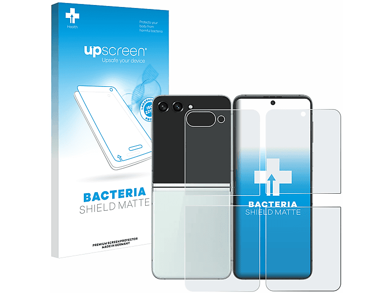 UPSCREEN antibakteriell entspiegelt matte Schutzfolie(für Samsung Galaxy Z Flip 5)