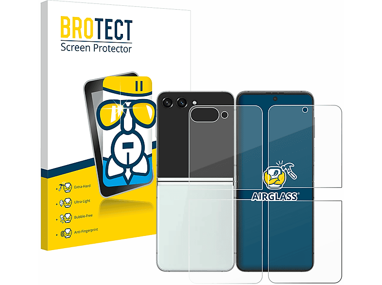 BROTECT Airglass klare Schutzfolie(für Samsung Galaxy Z Flip 5)