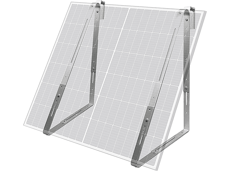 LEICKE Aluminium solarHalterung, Balkon Halter für alle