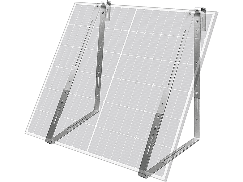 LEICKE Aluminium solar-Halterung, Balkon von Halter Solarpanel Solarmodulbreiten 92-120 alle Halterung für cm