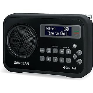 Radio portátil  - DPR-67 DAB+ SANGEAN, Black