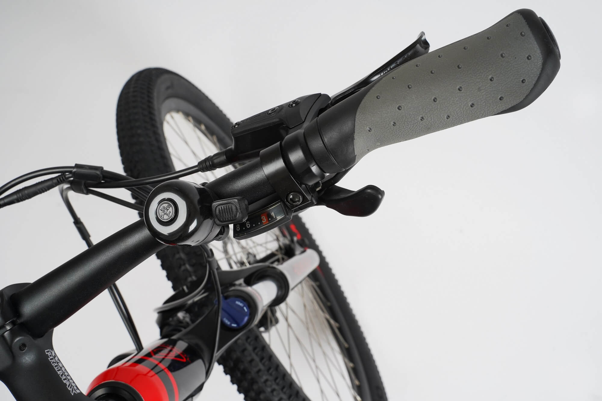 LOVELEC B400347 Mountainbike 43,18 29 Rahmenhöhe: 540 Erwachsene-Rad, schwarz/rot) cm, (Laufradgröße: Zoll, Wh