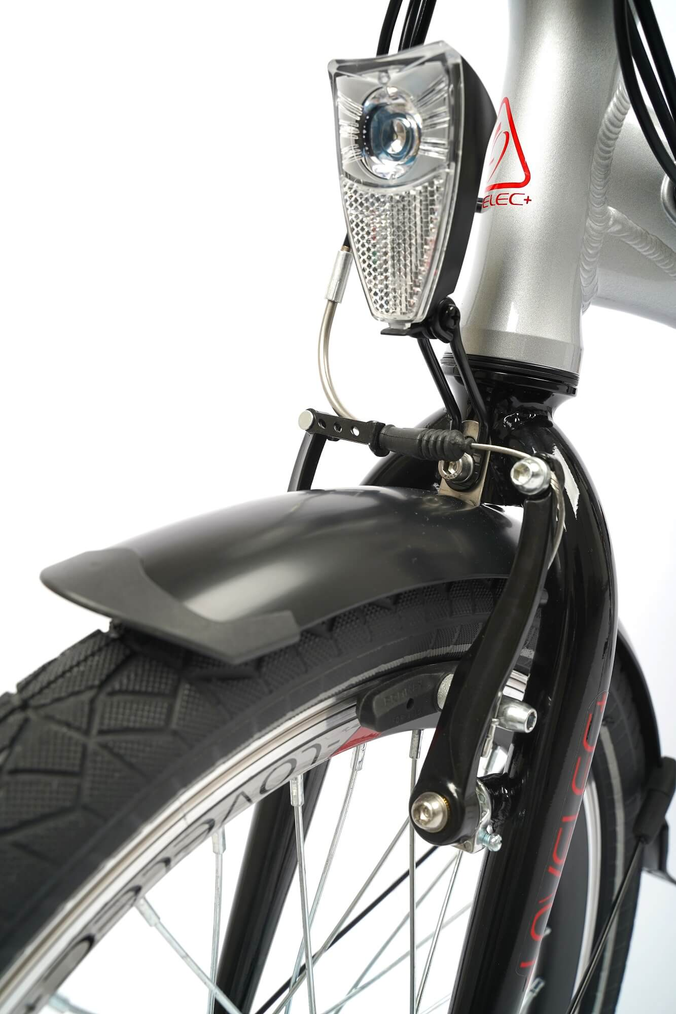B400261 Erwachsene-Rad, Wh, 20 Zoll, Kompakt-/Faltrad LOVELEC 360 Silber) (Laufradgröße: