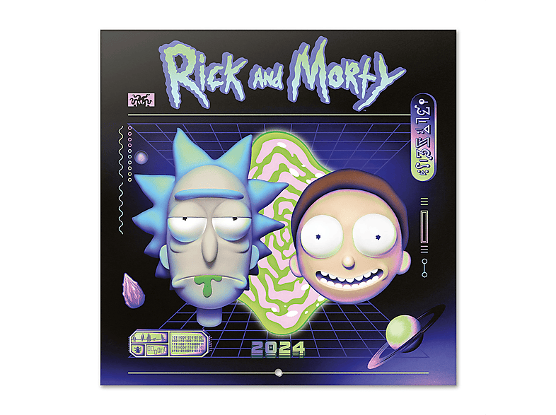Kalender 2024 - Rick and Morty