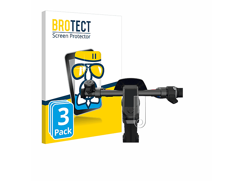 BROTECT 3x Airglass klare Schutzfolie(für NIU KQi3 Pro)
